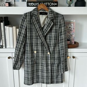 Zara tweed jacket size XS